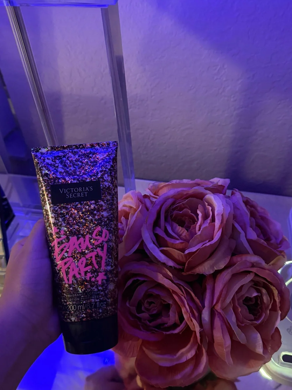 Victoria's Secret Pink Glitter Bare For Party Body Lotion